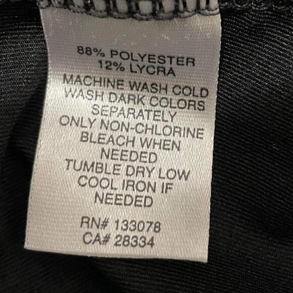 Lucky in Love XS Tank Top Tennis Activewear Black Sleeveless - Picture 5 of 5